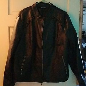 Leather jacket